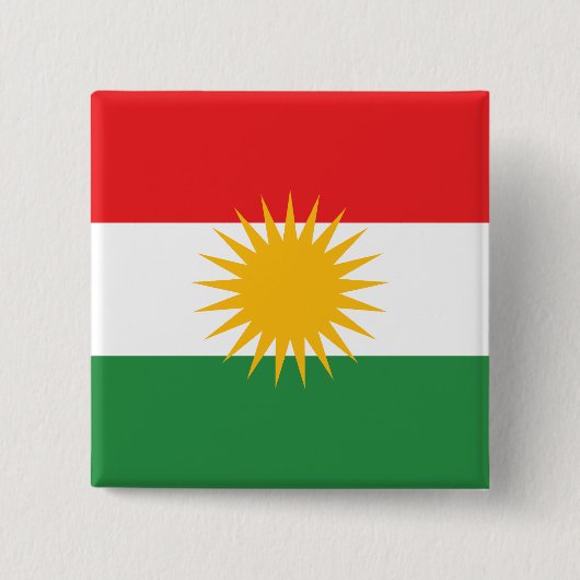 Kurdistan, Demokratische Republik Kongo Button (Vorderseite)