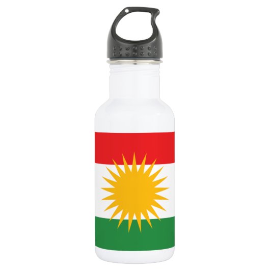 Kurdistan Edelstahlflasche (Vorderseite)