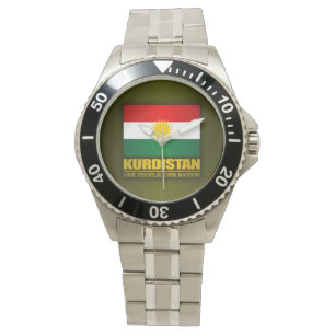 Kurdistan (ein Volk, eine Nation) Armbanduhr