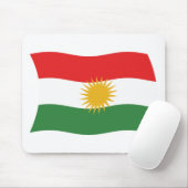 Kurdistan Flag Mousepad (Mit Mouse)