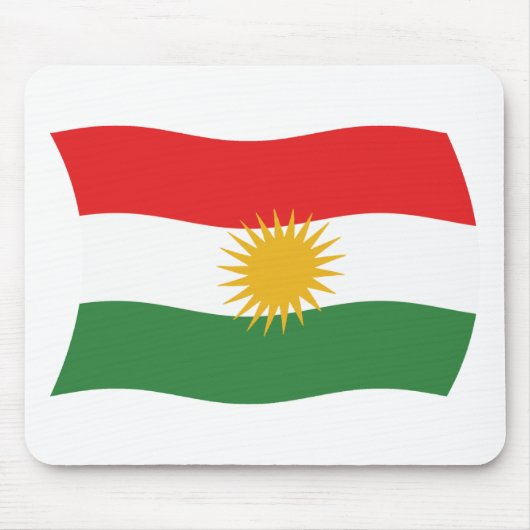 Kurdistan Flag Mousepad (Vorne)