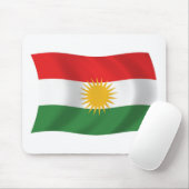 Kurdistan Flag Mousepad (Mit Mouse)
