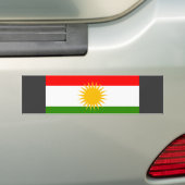 Kurdistan-Flagge Autoaufkleber (Auf Auto)