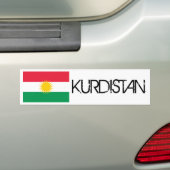 Kurdistan-Flagge Autoaufkleber (Auf Auto)