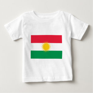 Kurdistan-Flagge Baby T-shirt