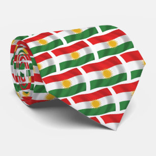 Kurdistan-Flagge Krawatte