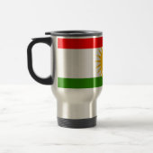Kurdistan-Flagge Reisebecher (Links)