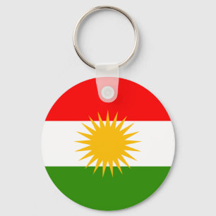 Kurdistan-Flagge Schlüsselanhänger