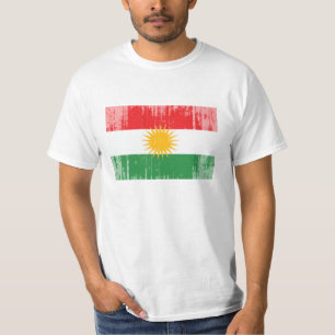 Kurdistan-Flagge T-Shirt