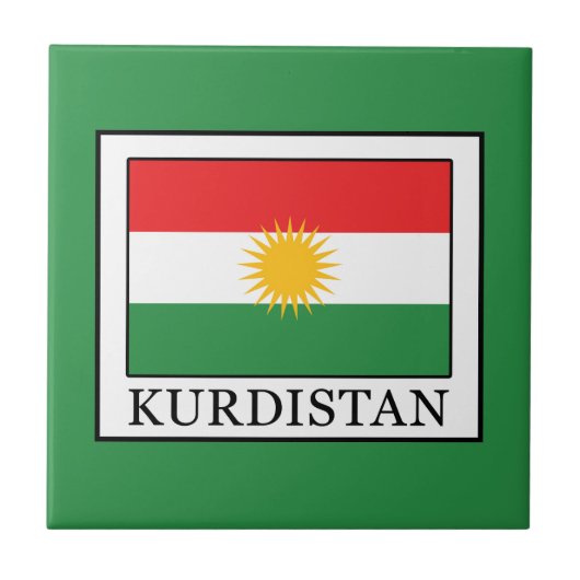 Kurdistan Fliese (Vorderseite)