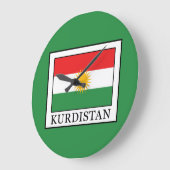 Kurdistan Große Wanduhr (Winkel)