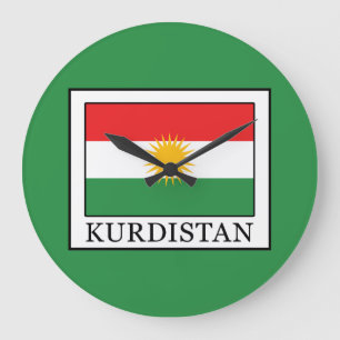 Kurdistan Große Wanduhr