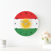 Kurdistan Große Wanduhr (Zuhause)