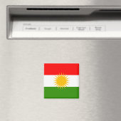 Kurdistan Hochwertige Flagge Magnet (In Situ (Geschirrspüler))