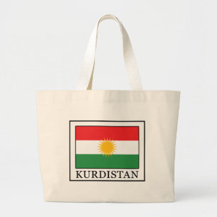 Kurdistan Jumbo Stoffbeutel