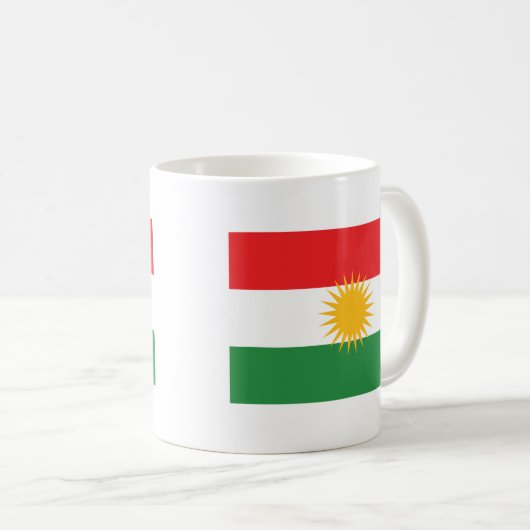Kurdistan Kaffeetasse (VorderseiteRechts)