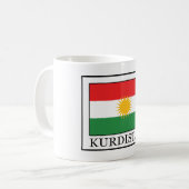 Kurdistan Kaffeetasse (Vorderseite Links)