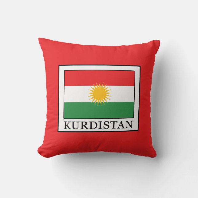 Kurdistan Kissen (Vorderseite)