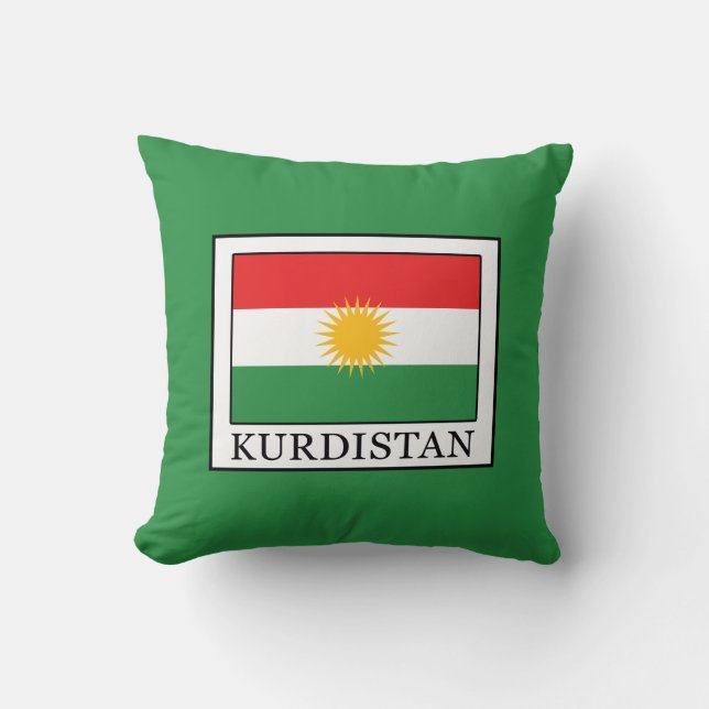 Kurdistan Kissen (Vorderseite)