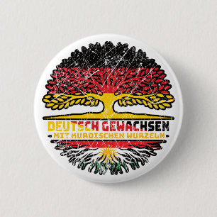 Kurdistan Kurdisch Deutsch Deutschland Baum Wurzel Button
