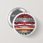 Kurdistan Kurdisch Österreichisch Baum Button (Vorne & Hinten)
