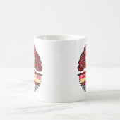 Kurdistan Kurdisch Schweizer Schweiz Baum Wurzel Kaffeetasse (Mittel)