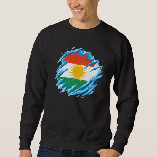 Kurdistan Kurdisch Sweatshirt (Vorderseite)