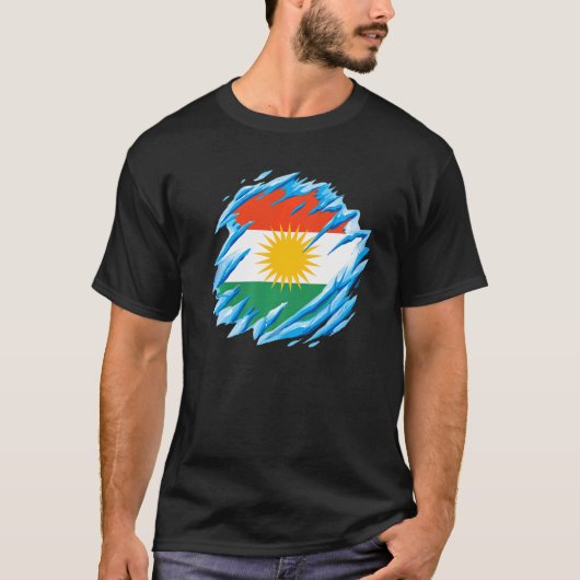 Kurdistan Kurdisch T-Shirt (Vorderseite)