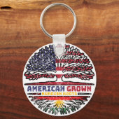 Kurdistan Kurdisch USA USA Vereinigte Staaten Tr Schlüsselanhänger (Rückseite)