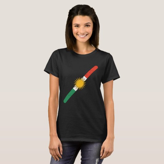 Kurdistan Kurdish 2 T-Shirt (Vorne ganz)