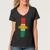 Kurdistan Kurdish 5 T-Shirt (Vorderseite)