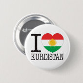 Kurdistan-Liebe v2 Button (Vorne & Hinten)