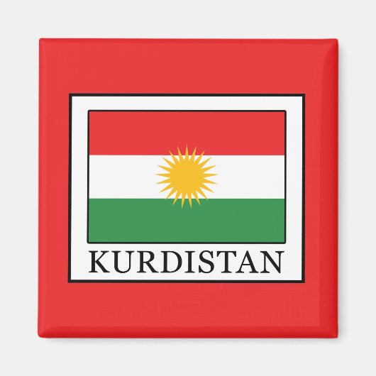 Kurdistan Magnet (Vorne)