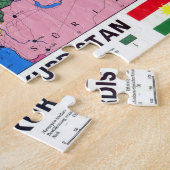 KURDISTAN MAP Puzzle Exklusiv (Seite)