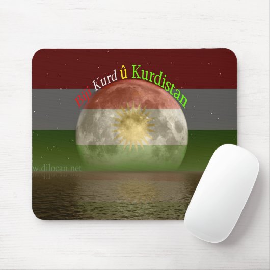 Kurdistan Mousepad (Mit Mouse)