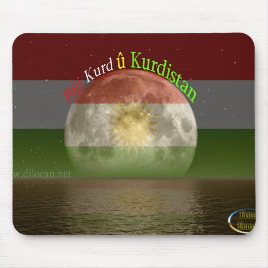 Kurdistan Mousepad (Vorne)
