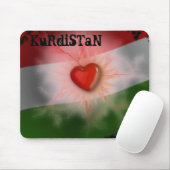 Kurdistan Mousepad - besonders angefertigt (Mit Mouse)