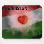 Kurdistan Mousepad - besonders angefertigt (Vorne)