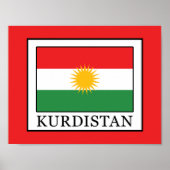 Kurdistan Poster (Vorne)