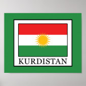Kurdistan Poster (Vorne)