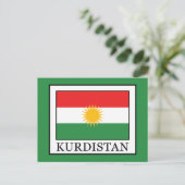 Kurdistan Postkarte (Stehend Vorderseite)