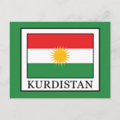 Kurdistan Postkarte (Vorderseite)