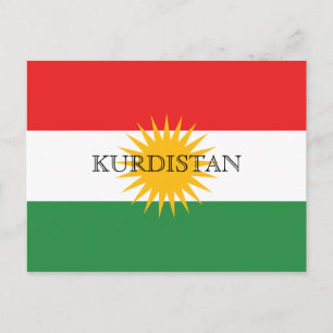 Kurdistan Postkarte