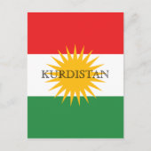 Kurdistan Postkarte (Vorderseite)