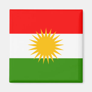 Kurdistan-Qualitäts-Flagge Magnet