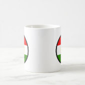 Kurdistan Roundel Qualität Flagge Kaffeetasse (Mittel)