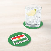 Kurdistan Runder Pappuntersetzer (Vor Ort)