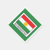 Kurdistan Serviette (Ecke)