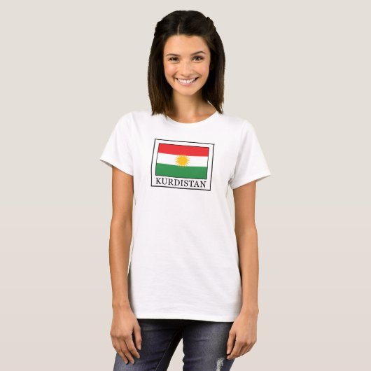 Kurdistan T-Shirt (Vorne ganz)