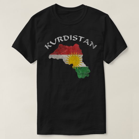 Kurdistan T-Shirt (Design vorne)